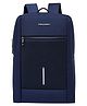 FUR JADEN 15.6 Inch Laptop Structured Backpack For Professional for Work Office & Casual Use for Men Women - Navy Blue