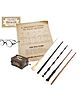 FUSKED Harry Potter 5 Magic Wands Combo with Music Box and Sunglasses - Harry Potter Gifts for Potterheads - 25L Plastic for 10+ Years - 1 Piece