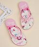 Kidsville Mattel Featuring Barbie Theme Printed Flip Flops - Pink