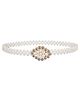 Childway Pearl Detailed Kamarband - White