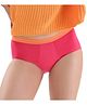 Mahina Teen Cotton Solid Reusable & Leak Proof Mid Waist Period Panty With Heavy Flow - Virtual Pink