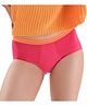 Mahina Teen Cotton Solid Reusable & Leak Proof Mid Waist Period Panty With Heavy Flow - Virtual Pink