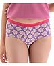 Mahina Teen Cotton Floral Reusable & Leak Proof Mid Waist Period Panty With Heavy Flow - Indie Floral