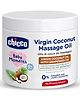 Chicco Baby Moments Virgin Coconut Massage Natural Baby Oil with Coconut & Grapeseed Extracts - 200 ml