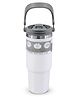 FunBlast Stainless Steel Insulated Tumbler with Lid and Straw for Travelling 900 ml  Pack of 1 (White)