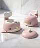 Baybee Potty Seat for Kids with Anti-Skid Base & Splash Guard, Back Support & Removable Bowl - Pink