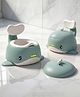 Baybee Potty Seat for Kids with Anti-Skid Base & Splash Guard, Back Support & Removable Bowl - Green