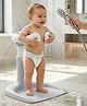 Baybee Standing Bather for Baby for 0 to 3 Years, Adjustable Height with 360° Support, Lightweight, Anti-Slip Base & Foldable Baby Shower (Grey)