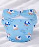 SuperBottoms UNO Luxe Cloth Diaper with Velcro Closure & DryFeel magic Pad + Booster Pad | For Babies 3M-3Y | Reusable Washable Cloth Diaper