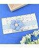 Asthetika Floral Applique Detailed Headband - Blue
