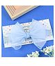 Asthetika Bow  Applique Detailed Headband - Blue