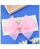 Asthetika Bow  Applique Detailed Headband - Pink
