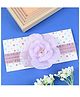 Asthetika Floral Applique Detailed Headband - Purple