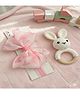 Radhya accessories Heart Designed Bow Applique Detailed Headband - Pink