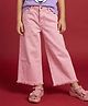 Nautinati Cotton Denim Solid Jeans - Pink
