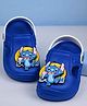 Yellow Bee Disney Featuring Lilo & Stitch Applique Detailed  Slingback Clogs - Blue