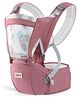 1st Step 5 in 1 Hip Seat Baby Carrier with 5 Carry Positions, Detachable Hip seat, Padded Waist Belt &  Adjustable - Red