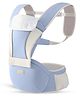 1st Step 5 in 1 Hip Seat Baby Carrier with 5 Carry Positions, Detachable Hip seat, Padded Waist Belt &  Adjustable - Blue
