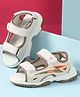 Cute Walk by Babyhug Velcro Closure Sandal With Applique - Beige
