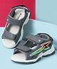 Cute Walk by Babyhug Velcro Closure Sandal With Applique - Grey