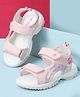 Cute Walk by Babyhug Velcro Closure Sandal With Applique - Pink