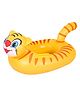Azhari Inflatable Swimming Float Tiger Shape Ring Mat for Pool and Beach Water Swimming Ring Tube for Kids Summer Funny Pool Party Toys Color May Vary
