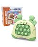 FunBlast Fast Push Musical Pop Up Toy for Kids  - Dark Green