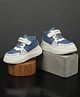NEW STEPS Colour Blocked Abstract Printed Velcro Closure Shoes - Blue