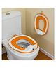 StarAndDaisy Potty Seat For Kids Universal Fit Toilet Seat Cover Non-Slip & Portable  -Orange