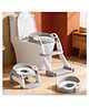 StarAndDaisy potty seat for kids Universal Fit Toilet Seat Cover for Kids Non-Slip & Portable Kids Toilet Trainer for Boys & Girls -Grey