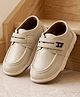 Cute Walk by Babyhug Velcro Closure Solid Shoes - Beige