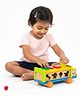 Shumee 2-in-1 Wooden Animal Truck & Shape Sorter  Pull-Along Toy with 6 Chunky Animal Blocks for Toddlers (12 Months - 4 Years)