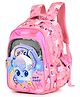 Hotshot Height 17 Inches School Bag 30 L Water Resistant Backpack with Cool Skake Print - Pink