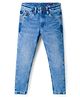 Junior Killer Elastane Blend Full Length Solid Jeans With Stretch - Blue