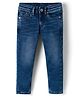 Junior Killer Elastane Blend Full Length Solid Jeans With Stretch - Blue