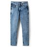 Junior Killer Elastane Blend Full Length Solid Jeans With Stretch - Blue