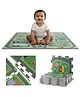 Nuluv Mini Drive Soft Foam Play Mat for Babies  Comfortable & Safe Floor Mat