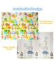 Nuluv Hop & Learn Reversible Folding Foam Mat Comfortable & Safe Floor Mat