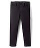 Junior Killer Cotton Lycra Woven Full Length Solid Trouser With Stretch - Black