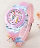 Ziory Unicorn Designed Analog Watch - Baby Pink