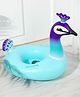 Muren Inflatable Swimming Float Peacock Shape Ring Mat for Pool and Beach Water Swimming Ring Tube for Kids Summer Funny Pool Party Toys-Multicolor(Color May Vary)