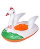 Muren Inflatable Swimming Swan Shape Ring Mat for Pool and Beach Water Swimming Ring Tube for Kids Summer Funny Pool Party Toys-Multicolor(Color May Vary)