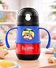 The little lookers Sipper Bottle (Stainless Steel, Hot & Cold, Unbreakable, Rust Proof, Kids Water Bottle, Travel Use) (Red, 300 ml)