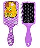 FunBlast Capybara Theme Rectangular Hair Comb for Girls - Pack of 1 (Purple)
