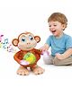 SANJARY Dancing Musical Monkey Toy with Lights Moving Hands, Interactive Baby Toddler Educational Learning Gift Toy for Kids - Color & Design May Vary