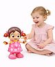 SANJARY Dancing Musical Girl Doll with Flashing LED Lights, Touch Sensor Interactive Toy, Singing Rotating Educational Toy Gift for Kids - Color & Design May Vary