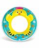 SANJARY Cute Chicken Inflatable Swim Ring 60cm for Kids, Durable Pool Float Tube, Lightweight Swimming Trainer, Fun Beach Pool Water Float Toy