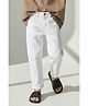 Tales & Stories Denim Woven Solid Jeans - White