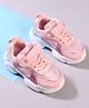 Cute Walk by Babyhug Velcro Closure Solid Sneaker Shoes - Pink