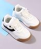 Cute Walk by Babyhug Velcro Closure Solid Sneaker Shoes - White